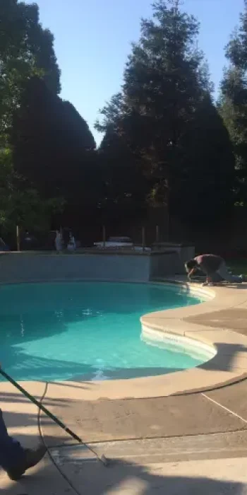 pool deck sealing