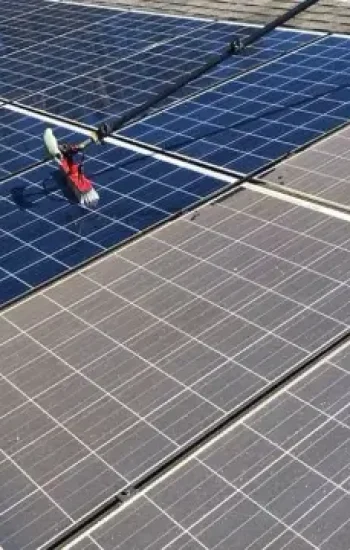 solar panel dirty