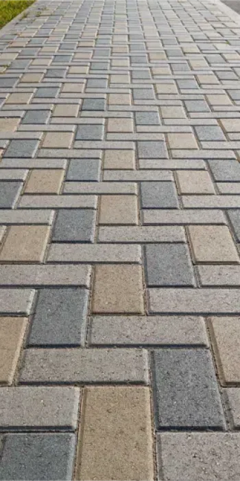 sealed paver stone