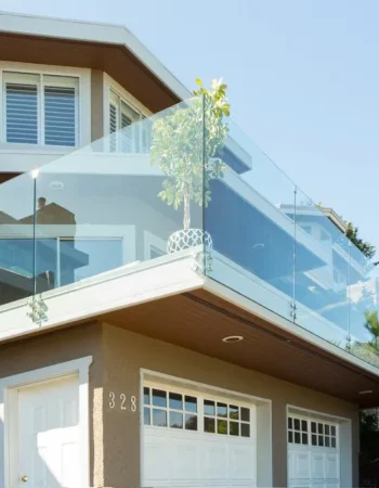 deck tempered glass clean